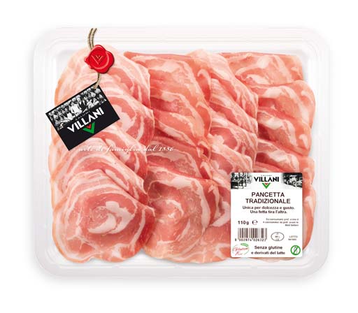 AFF. PANCETTA MAGRA 110G-CT8PZ VILLANI