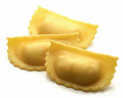 AGNOLOTTI NERI GRANDI GAMBERETTI E RUCOLA 4 KG