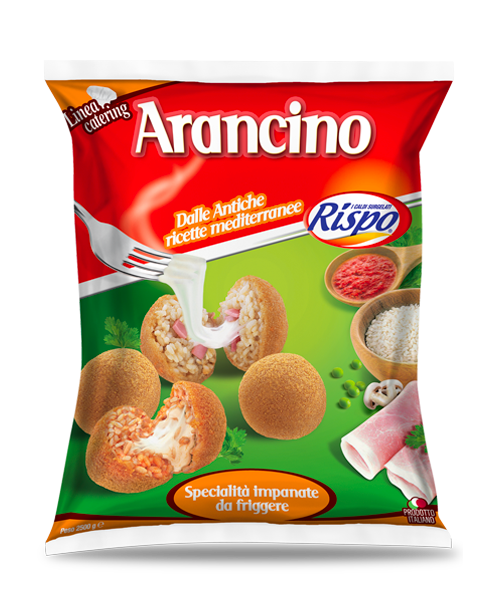 ❄️ARANCINO BIANCO MEDIO 65GR COTTO E MOZZ. 2.5KG (*2) PRONT.