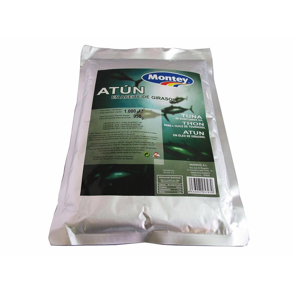 ATUN AC. GIRASOL BOLSA MIAU 1 KG