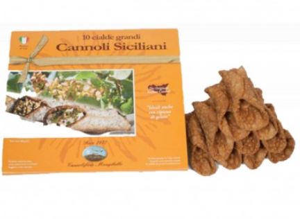 BUCCIA CANNOLI 10 PZ MIGNON  (200GR x 12 BANDEJAS) PAGEF