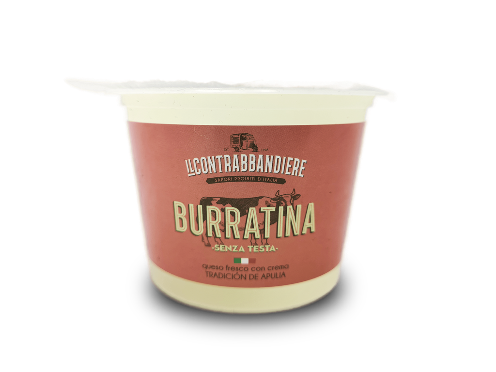 BURRATA SENZA TESTA (125GR x 11UDS) IL CONTRABBANDIERE