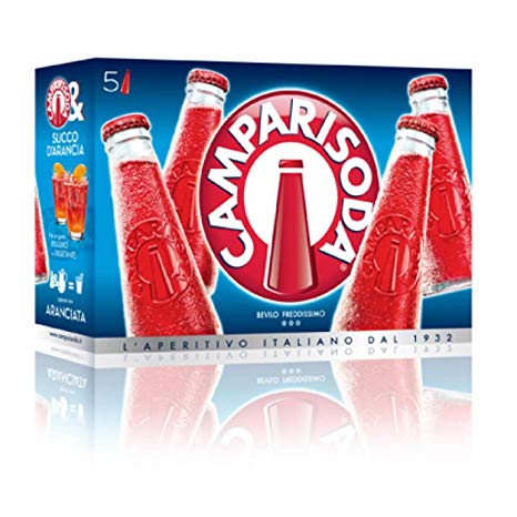 CAMPARI SODA (PACK 10 BOT. DE 9.8CL)