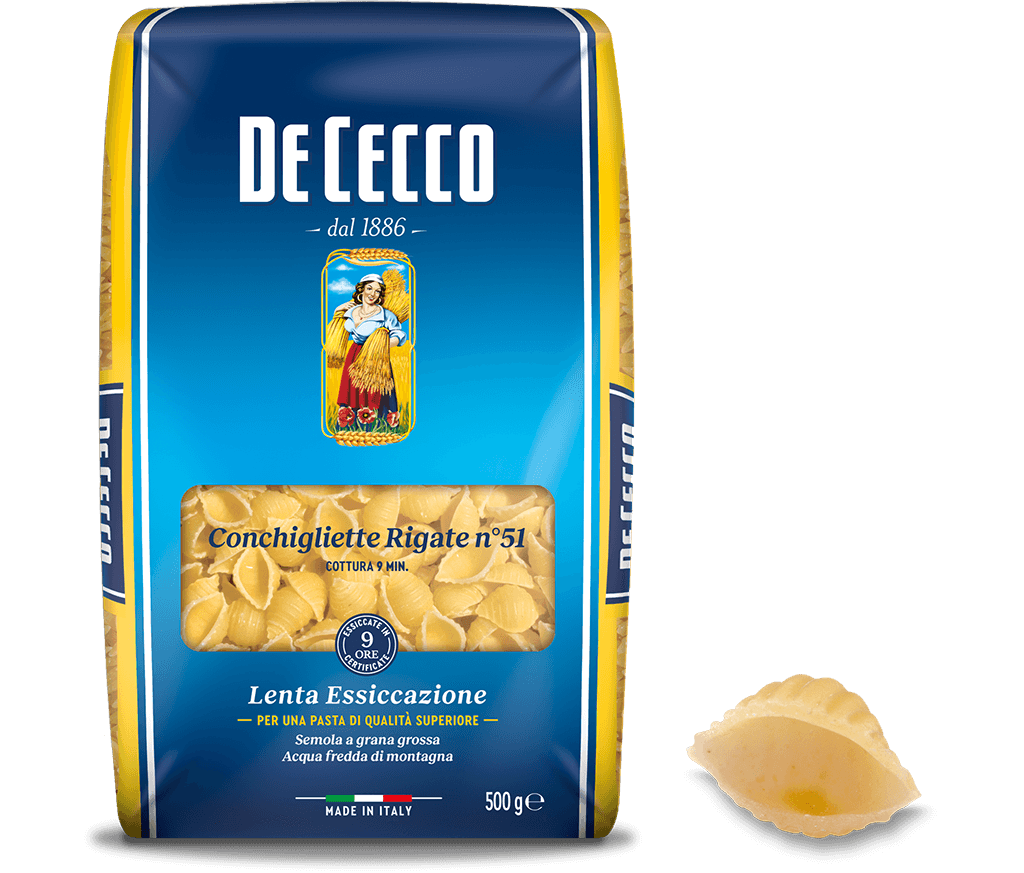 CONCHIGLIETTE Nº51 500g*24 DE CECCO