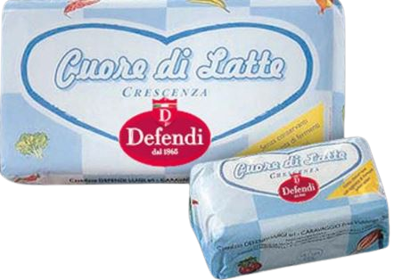 CRESCENZA CUORE DI LATTE 1 KG DEFENDI