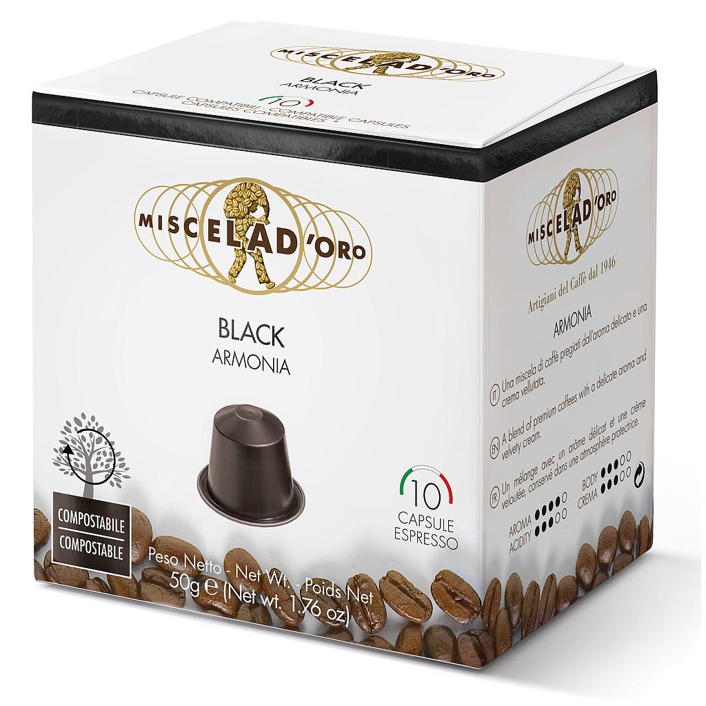 Caffè Miscela D'oro BLACK- CAPSULE NES 10 X 5g