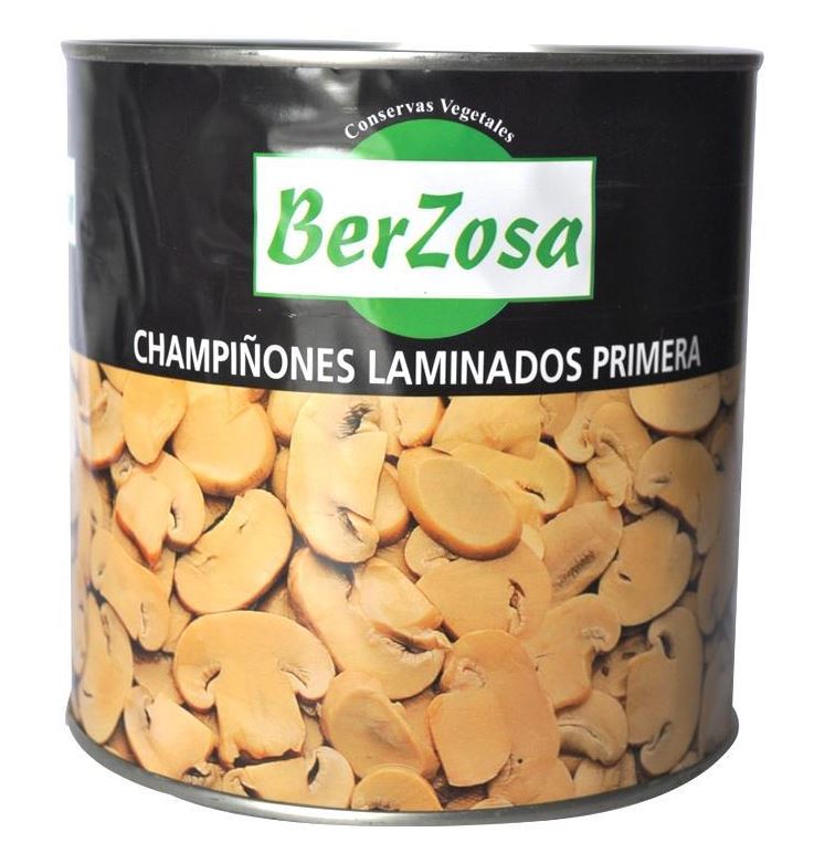 Champiñon Laminado Berz 3kg