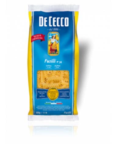 FUSILLI (500GR X 24) DE CECCO