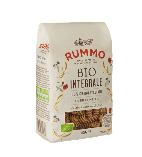 FUSILLI BIO INTEGRALI (500GR x 16) RUMMO