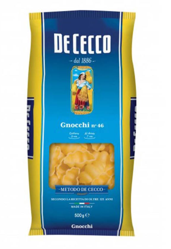 GNOCCHI DI SEMOLA DE CECCO 500GR