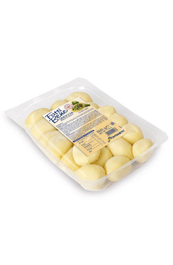 GNOCCHI RIPIENI PESTO 500 GRS. FATTI BENE *12 (FBGS500)