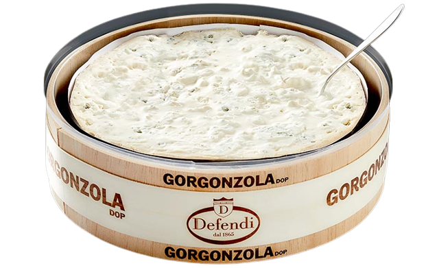 GORGONZOLA AL CUCCHIAIO LEGNETTO INTERO DEFENDI (12KG)