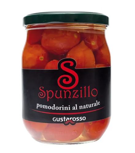 GUSTAROSSO- SPUNZILLO POMODORINI AL NATURALE 520GR*12