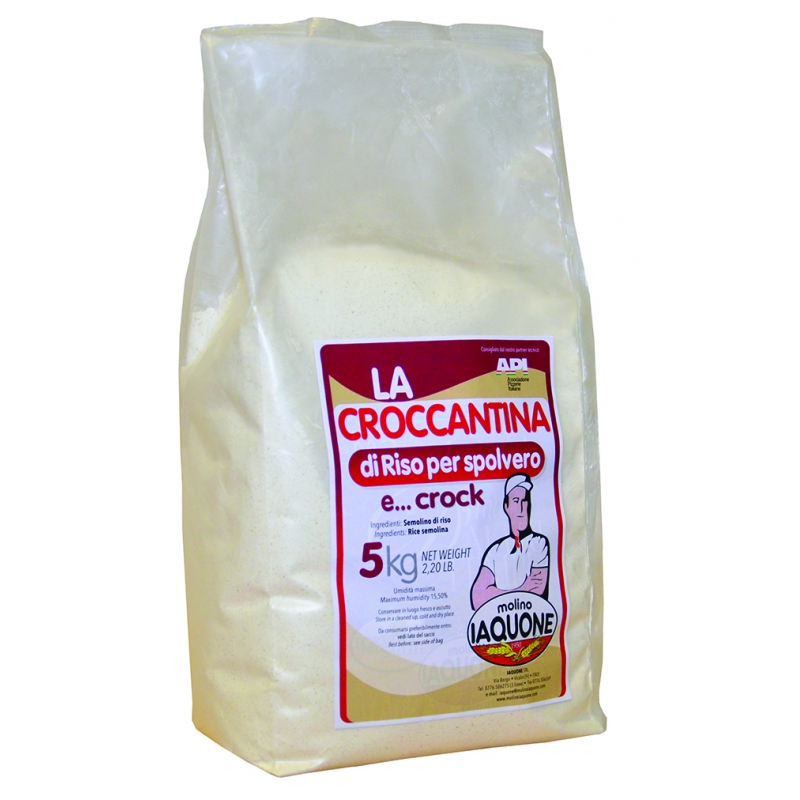 LA CROCCANTINA DI RISO X SPOLVERO 5 KG Iaquone