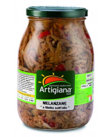 MELANZANE A FILETTI 540 Grs.