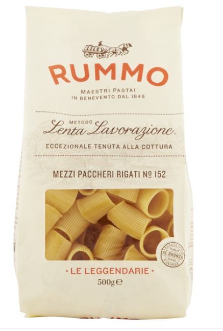 MEZZI PACCHERI RIGATI RUMMO 500GR*12 (2022152)