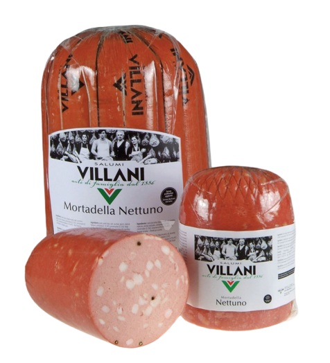 MORTADELLA NETTUNO CIL. META' SV X6 KG-CT2PZ VILLANI