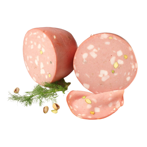 MORTADELLA S/PISTACCHIO (LONCHEADA) 200gr - Il Contrabbandiere