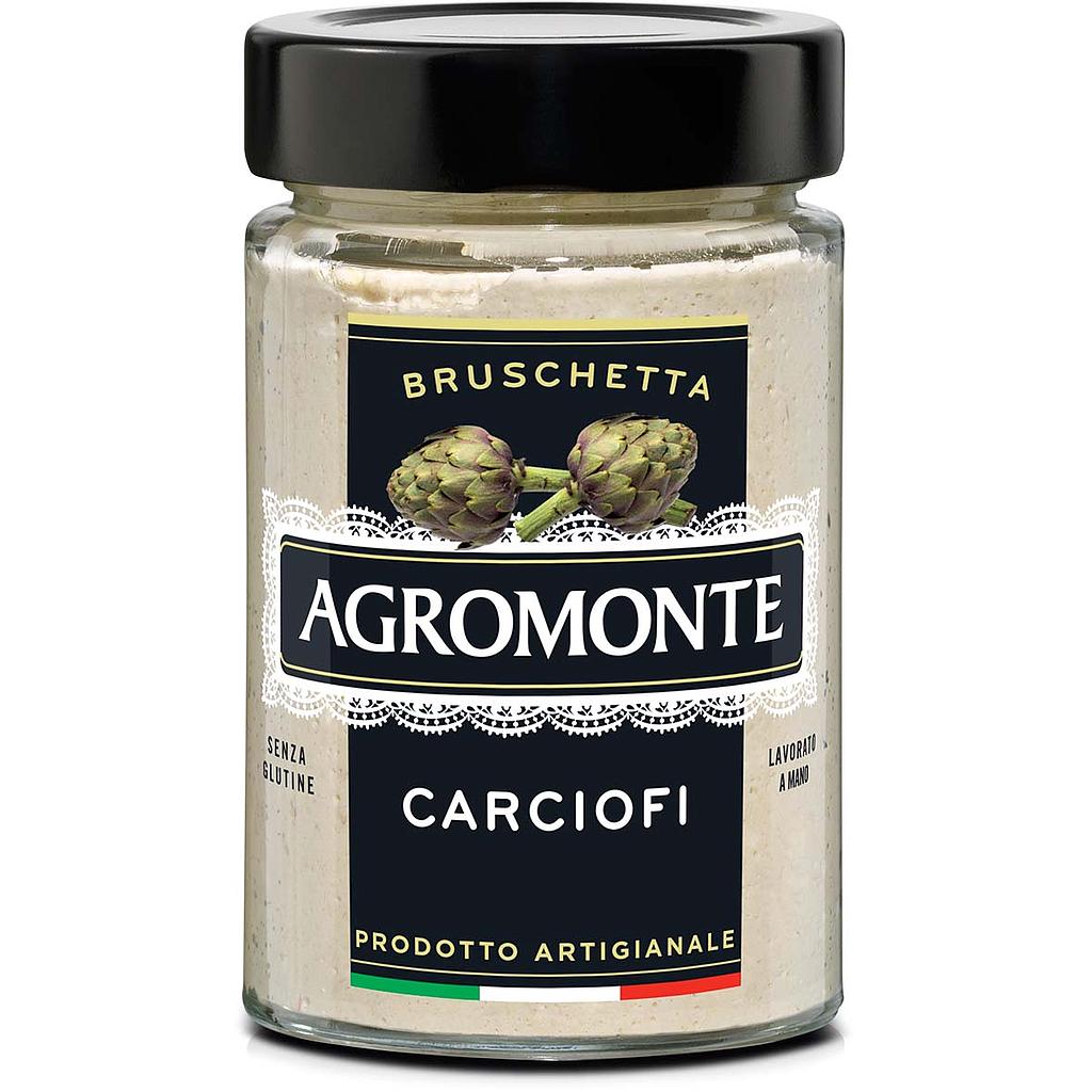 PANE & PASTA BRUSCHETTE CARCIOFI SICILIANI 106GR*12  AGROMONTE