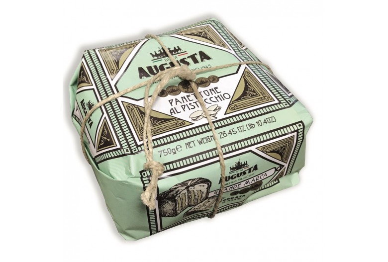 PANETTONE PISTACCHIO handly wrapped 750 g Augusta