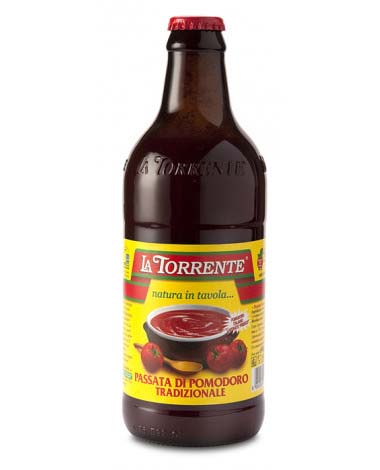 PASSATA DI POMO. TRADIZ. (BIRRA) 700ml.(*12) LA TORRENTE