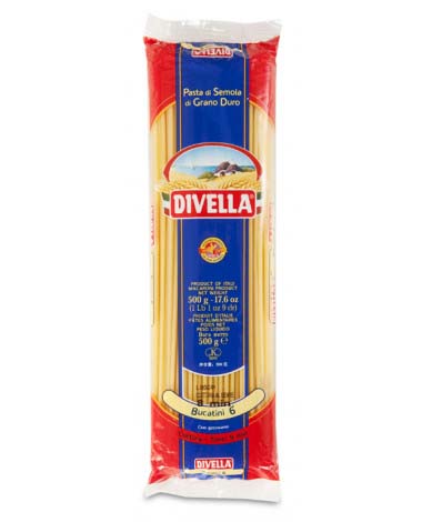 PASTA DIVELLA BUCATINI 36 X 500GR