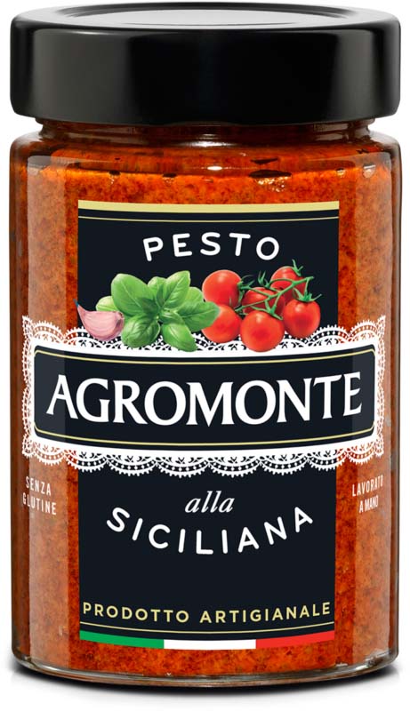 PESTO SICILIANO 106GR*12  AGROMONTE