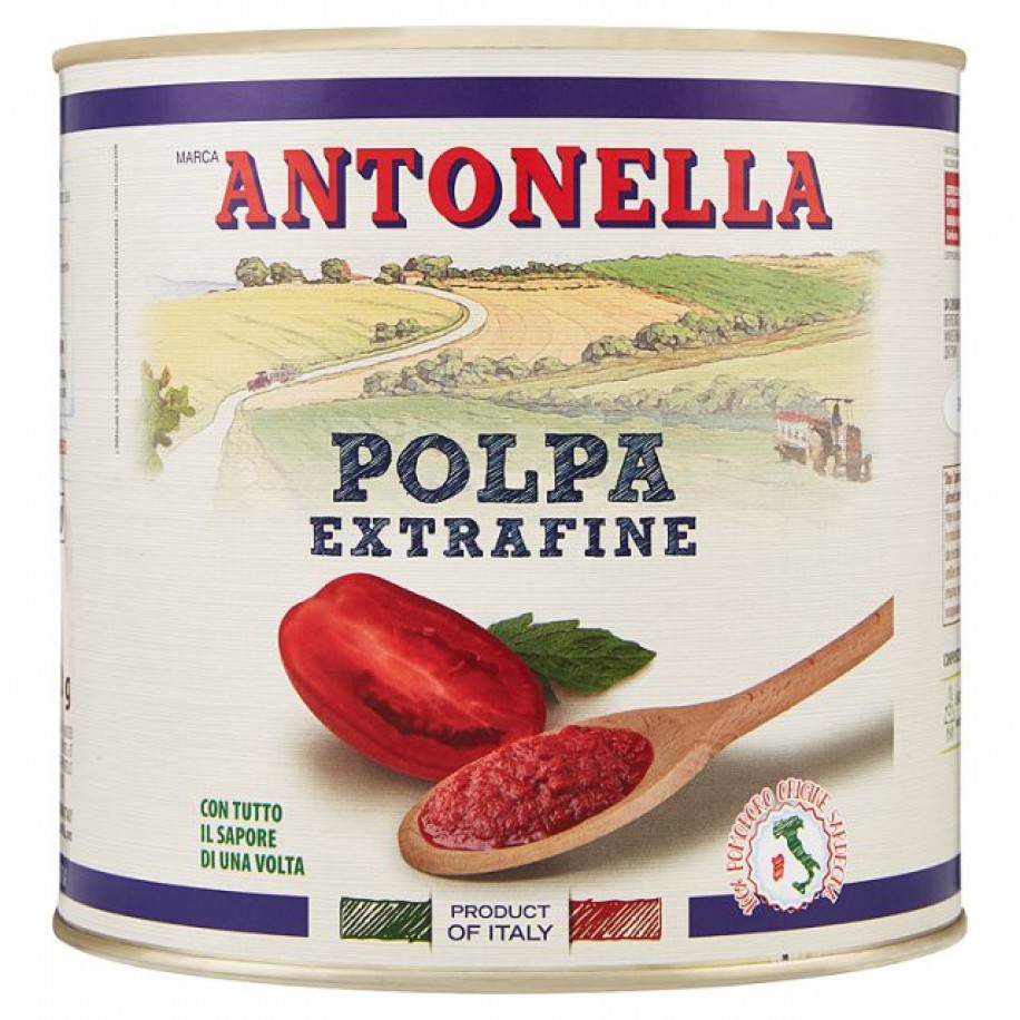 POMODORO POLPA EXTRAFINE (2,65Kg x 6) ANTONELLA