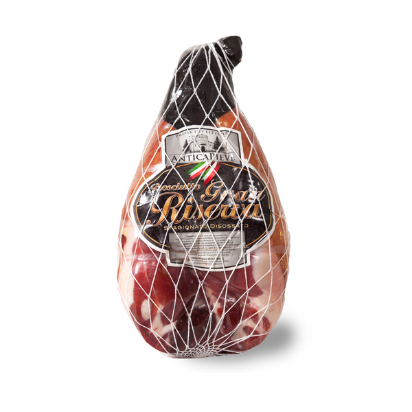 PROSCIUTTO DISO. PRESSATO RISERVA  ANTICAPIEVE +/- 7,8KG*2