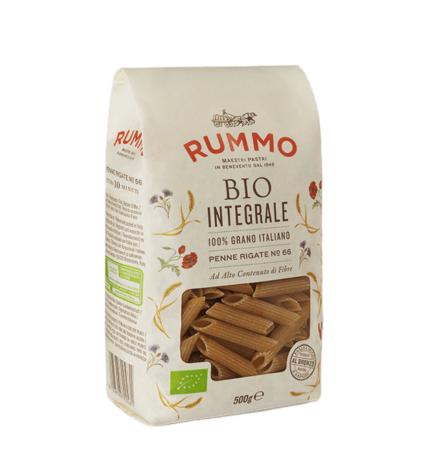 Penne Rigate Bio Integrale Rummo 16*500gr