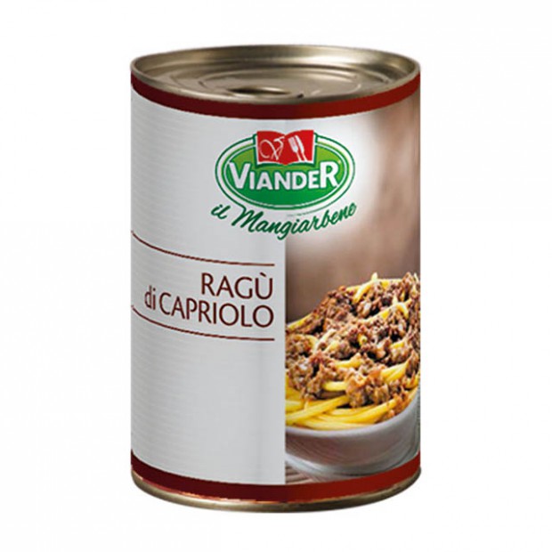 RAGU DI CAPRIOLO VIANDER *12 400GR