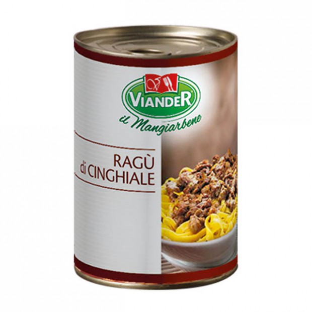 RAGU DI CINGHIALE *12 400GR VIANDER