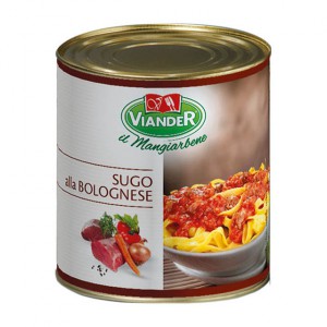 RAGU' ALLA BOLOGNESE 820GR VIANDER