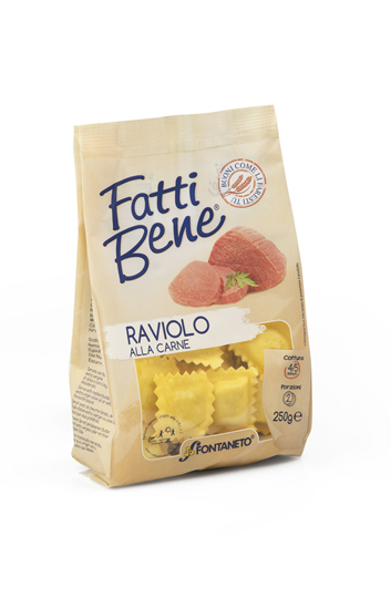 RAVIOLO ALLA CARNE (12 x 250g) FATTI BENE FONTANETO