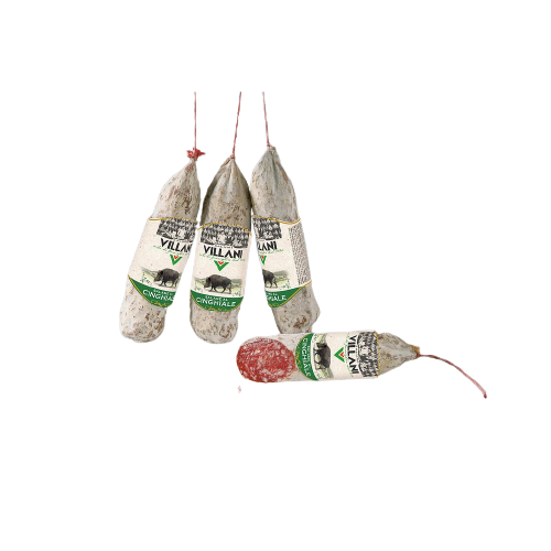 SALAME CINGHIALE x0,22kg sv-crt10 pz VILLANI