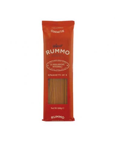 SPAGHETTI BIO INTEGRALI RUMMO 500GR x 24