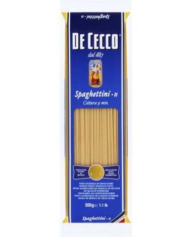 SPAGHETTINI Nº11 (500GR X 24) DE CECCO