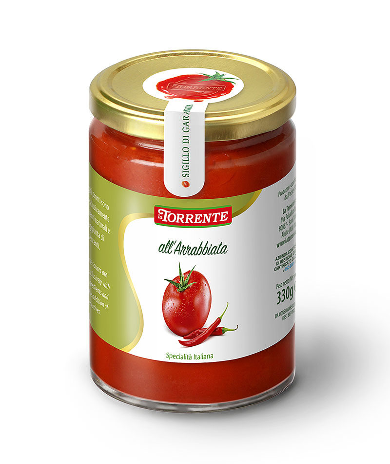 SUGHI PRONTI ARRABBIATA (330GR*6) LA TORRENTE