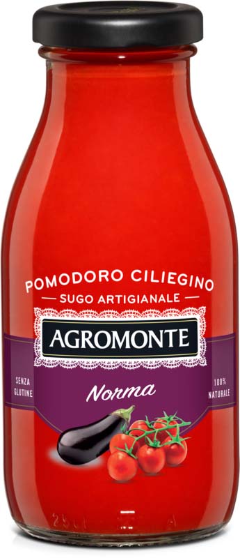 SUGO ALLA NORMA (MELANZANE) 260GR*12  AGROMONTE