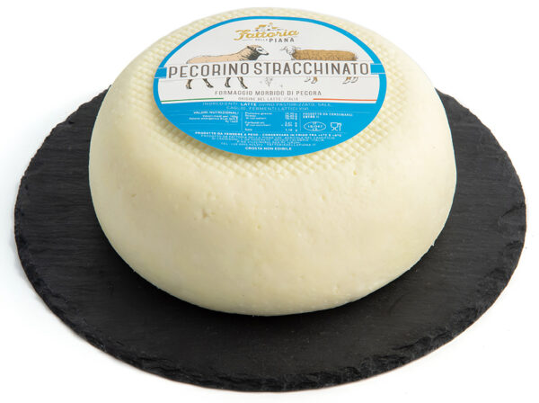 PECORINO STRACCHINATO 1,8Kg Aprox- Fattoria Della Piana