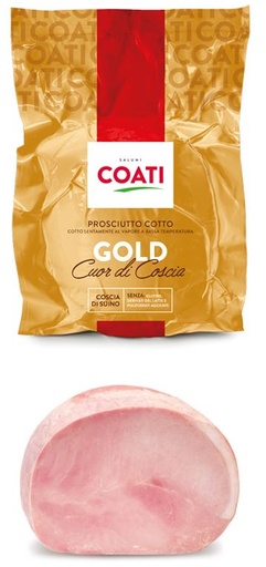 PROSCIUTTO COTTO GOLD A 1/2 AN COATI 4KG APROX