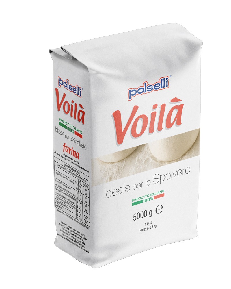 FARINA VOILÀ SPOLVERO 5Kg- POLSELLI