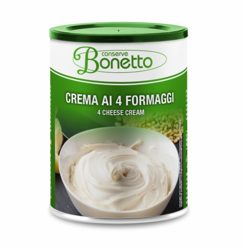 CREMA AI 4 FORMAGGI LT 425gr- BONETTO