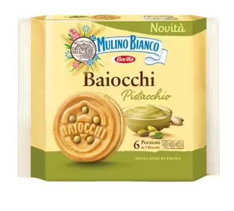 BAIOCCHI PISTACCHIO BUSTA 240 GR MULINO BIANCO