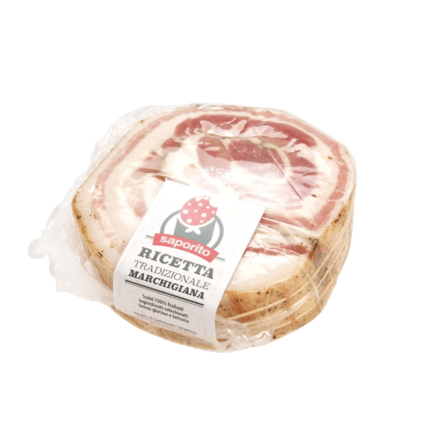 PANCETTA "Casareccia" TRANCIO 550g Aprox S/V- Saporito