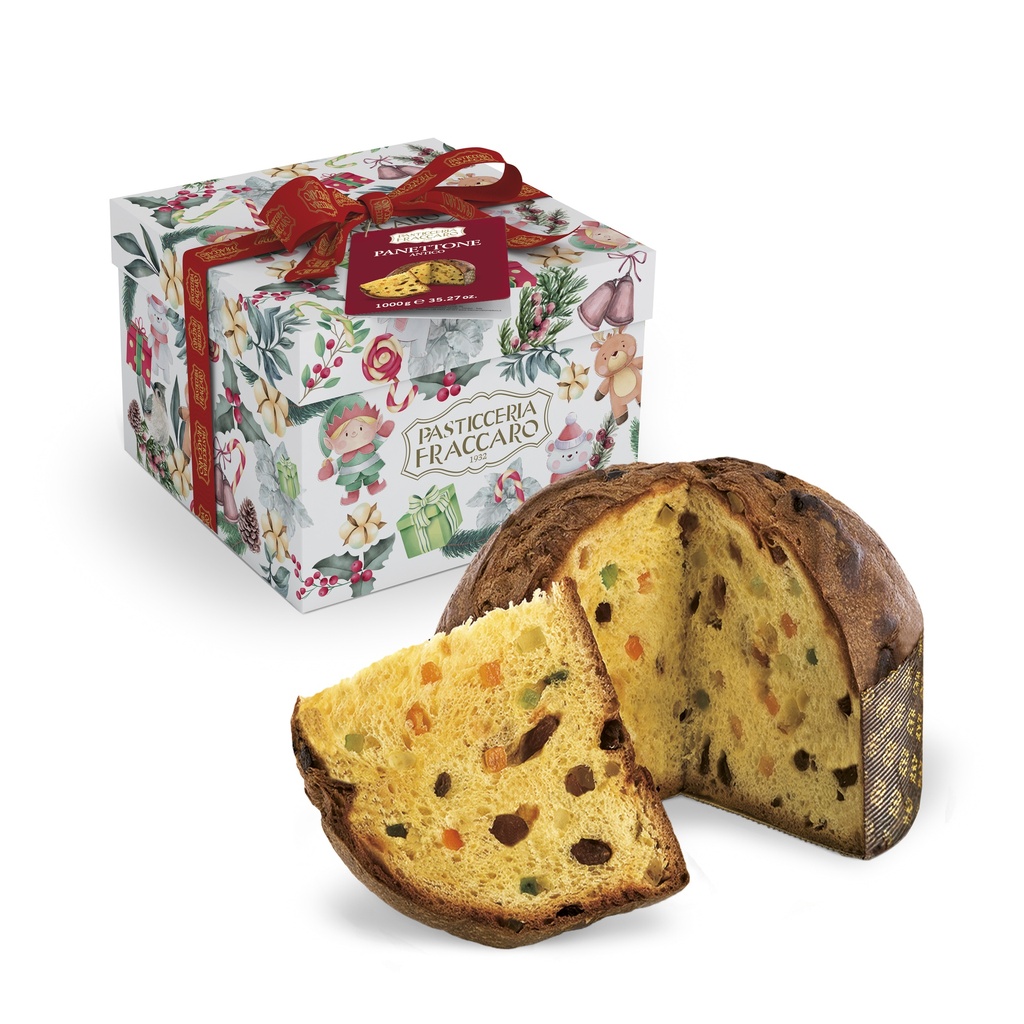 PANETTONE ANTICO g.1000 * 6- FRACCARO SPUMADORO