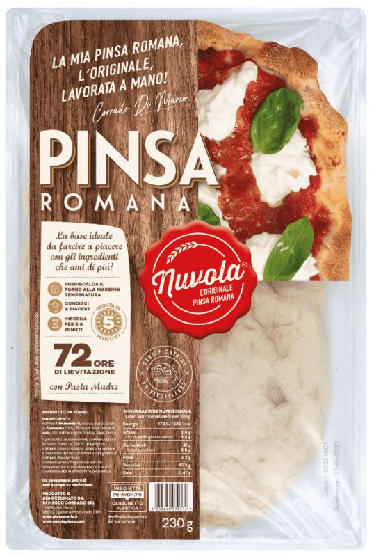 BASE PINSA ROMANA (230GR X 10) DI MARCO