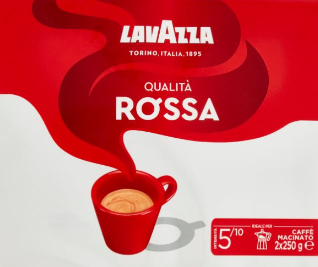 LAVAZZA QUALITA'ROSSA PACK 250GR X2