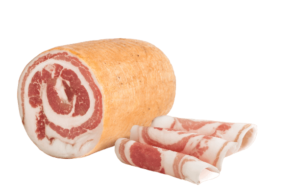 PANCETTA ARROTOLATA STAGIONATA "CASERECCIA" 3,3Kg Aprox - Saporito