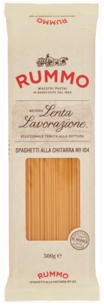 SPAGHETTI CHITARRA Nº104 (500GR X 24) RUMMO